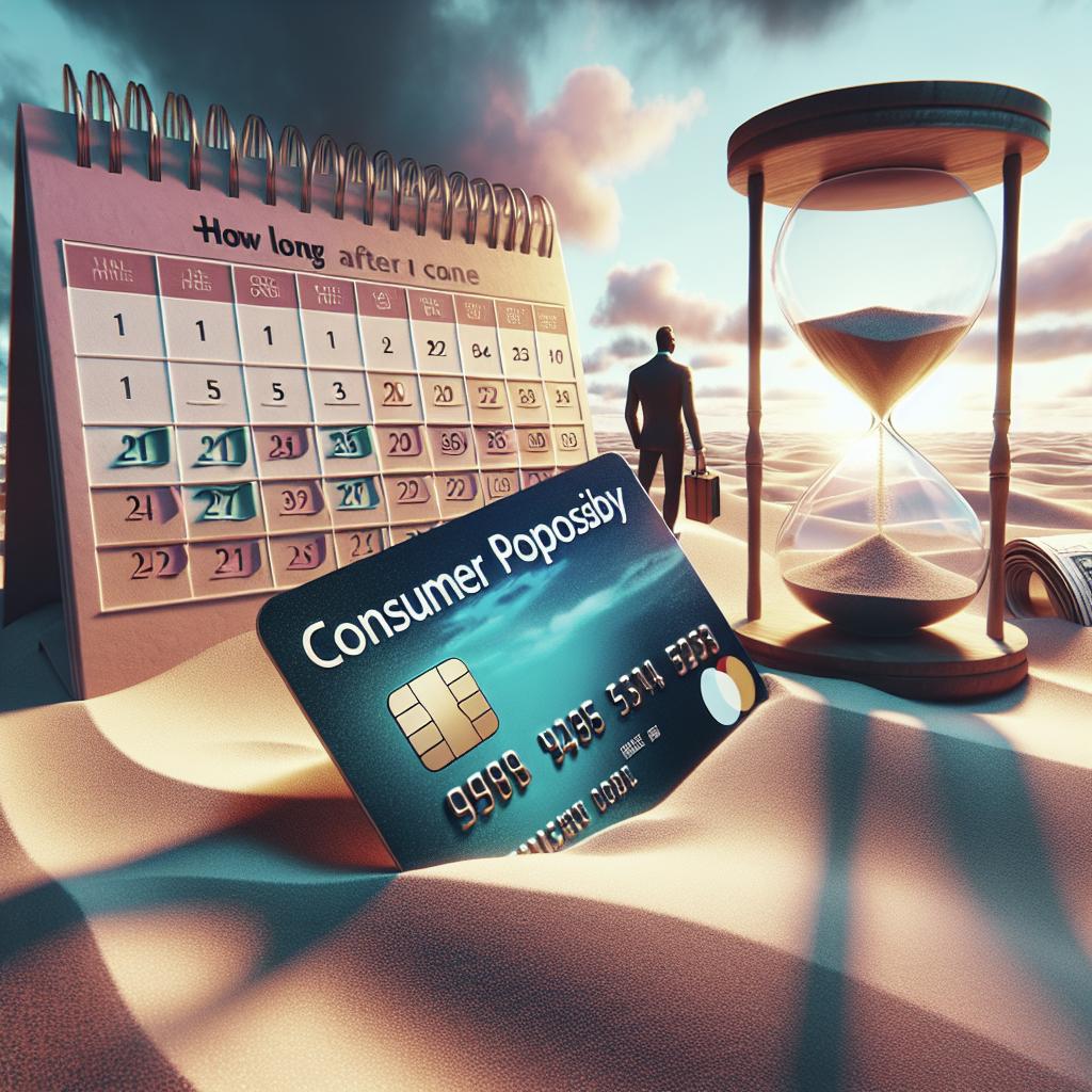 Rebuilding Credit: When Can You Get a Credit Card After a Consumer Proposal?